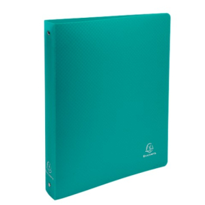 CLASSEUR 4 ANNEAUX DOS 30- POLYPRO- A4 MAXI VERT 512803E