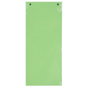 100 FICHES INTERCALAIRES 105X240 COULEUR VERT