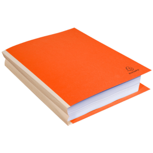 PAQUET 25 CHEMISES DOS TOILE 320G ORANGE