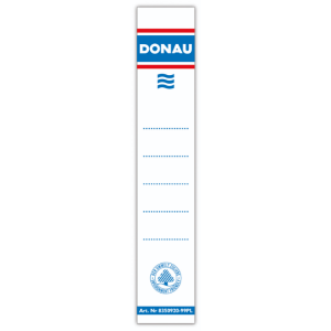 20 ETIQUETTES  ADHESIVES DOS CLASSEUR 33X153MM