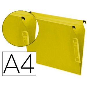 PAQUET 25 DOS SUSPENDU FD V ARMOIRE JAUNE