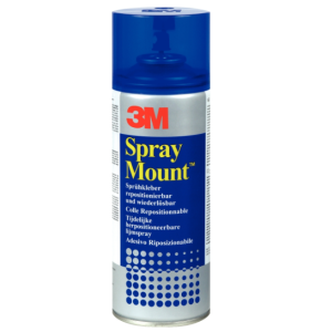 COLLE MONTAGE SUCCESSIF AEROSOL 400ML bombe bleu