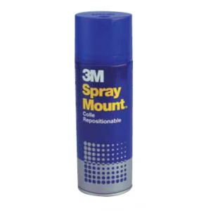 COLLE MONTAGE SUCCESSIF AEROSOL 400ML bombe bleu