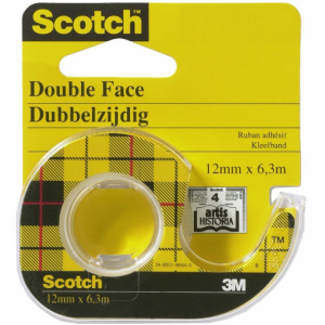 ADHESIF DOUBLE FACE 12MMX6M SUR DEVIDOIR