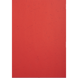 COUVERTURE CARTONNEE GRAIN CUIR ROUGE A4 PAQUET 100