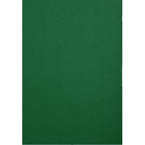 COUVERTURE CARTONNEE GRAIN CUIR VERT FONCE A4 PAQUET 100