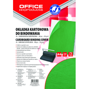 COUVERTURE CARTONNEE GRAIN CUIR VERT A4 PAQUET 100