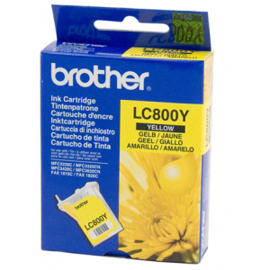 ENCRE BROTHER LC800 JAUNE