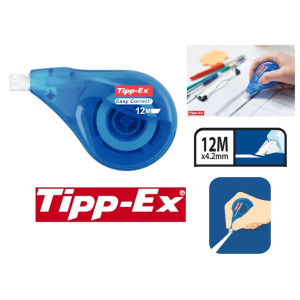 CORRECTEUR RUBAN TIPP-EX EASY CORRECT DEPOSE LATERALE 4.2MMX12