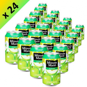 PACK 24 BOITE 33CL MIN MAID POMM