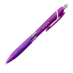 STYLO RETRACTABLE ENCRE GEL UNIBALL JETSTREAM 0.7 VIOLET