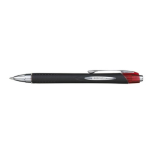 STYLO RETRACTABLE ENCRE GEL UNIBALL JETSTREAM 1 MM ROUGE