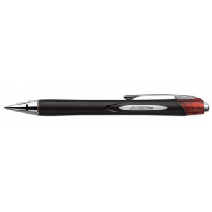 STYLO RETRACTABLE ENCRE GEL UNIBALL JETSTREAM 1 MM ROUGE