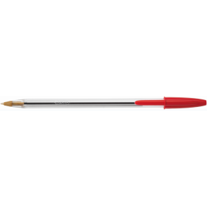 STYLO BIC CRISTAL MOYEN ORIGINAL ROUGE