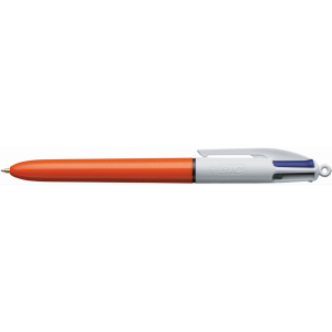 STYLO BIC 4 COULEURS FINE CORPS ORANGE