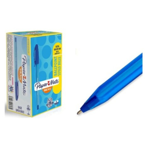 PAPERMATE STYLO INKJOY 100 CAP BLEU