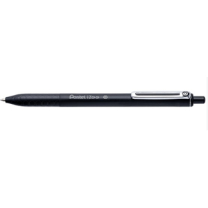 PENTEL STYLO BILLE RETRACTABLE IZEE NOIR