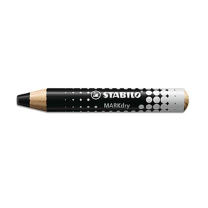 CRAYON MARQUEUR STABILO MARKDRY SPECIAL TABLEAU BLANC NOIR