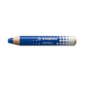 CRAYON MARQUEUR STABILO MARKDRY SPECIAL TABLEAU BLANC BLEU