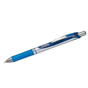 PENTEL STYLO ROLLER RETRACTABLE ENERGEL BL77 BLEU