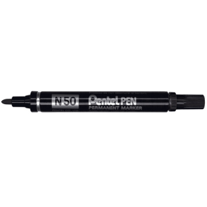 MARQUEUR PENTEL PERMANENT N50 OGIVE NOIR