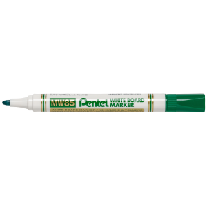 MARQUEUR TABLEAU BLANC PENTEL MW85 OGIVE VERT