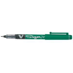 PILOT V SIGNPEN VERT