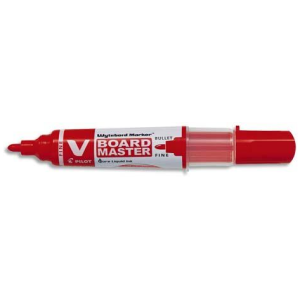 MARQUEUR TABLEAU BLANC V BOARD OGIVE FINE ROUGE