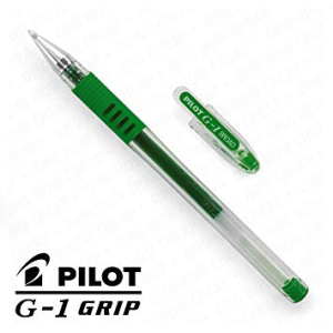 STYLO BILLE G1 GRIP VERT