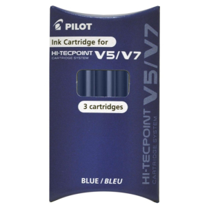 SET 3 RECHARGES ENCRE LIQUIDE BXS-IC-50-V5/V7 BLEU