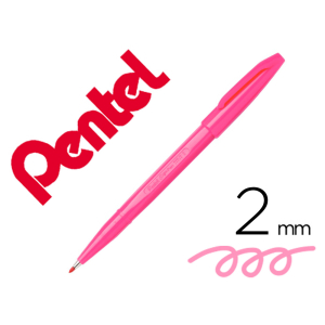 FEUTRE PENTEL SIGN PEN S520 PTE FINE ACRYLIQUE ROSE