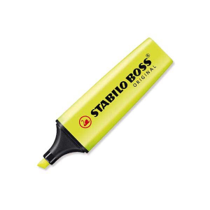 SURLIGNEUR STABILO BOSS ORIGINAL JAUNE