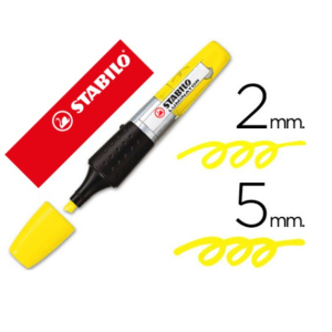 SURLIGNEUR STABILO LUMINATOR FLUO JAUNE