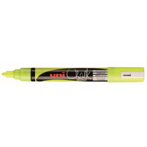 UNI POSCA CHALK MARQUEUR CRAIE PTE MOY JAUNE FLUO