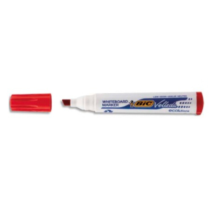 MARQUEUR VELLEDA PTE BISEAUTEE ROUGE ECOLUTION