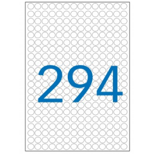 2058 PASTILLES ADHÉSIVES Ø 8 MM ASSORTIES