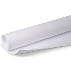 ROULEAU KRAFT BLANC 60G BLANC 1X25 M