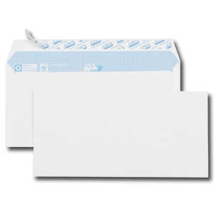 500 ENVELOPPES BLANC 110X220 BDP 90G