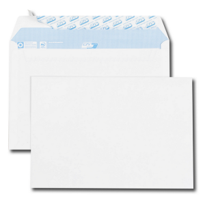 500 ENVELOPPES 162X229 MM 90G AUTO-ADHESIVE BANDE DE PROTECTION