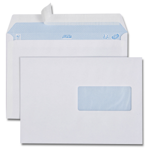 500 ENVELOPPES 162X229 BLANC 90G FV45X100 AUTOADHESIVES