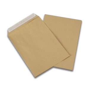 250 POCHETTES KRAFT 229X324 90G AUTOADHESIVES