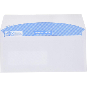 BOITE 500 ENVELOPPES 110X220 FEN 35X100 NUMERIQUE AUTOADHESIVE AVEC BANDE DE PROTECTION 