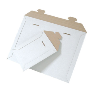 100 POCHETTES CARTON 230X330 FERMETURE PATTES DE SECURITE