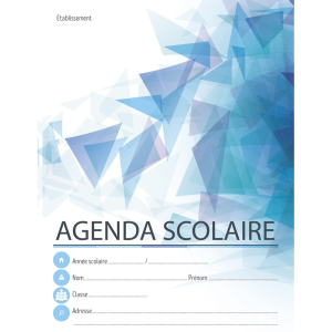 AGENDA SCOLAIRE NON MILLESIME 