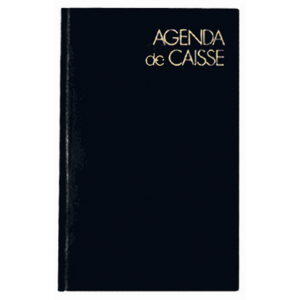 AGENDA CARRE 1 J/P  PERPETUEL CAISSE 