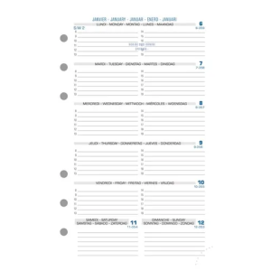 EXATIME 17 RECHARGE SEMAINIER 1 PG