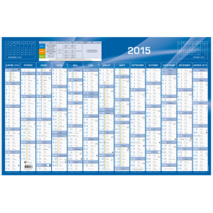 CALENDRIER 13 MOIS RECTO  65x43