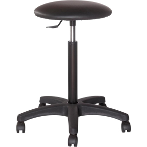 TABOURET MOBILE SKAI NOIR