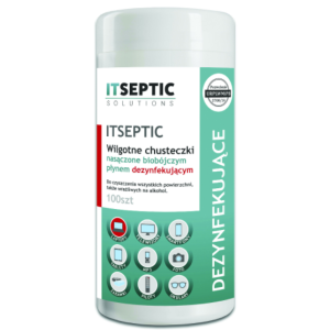 BOITE 100 LINGETTES DÉSINFECTANTES POUR LES SURFACES ITSEPTIC (COVID 19)