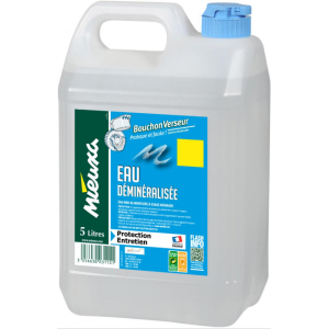 BIDON 5 LITRES EAU DEMINERALISEE